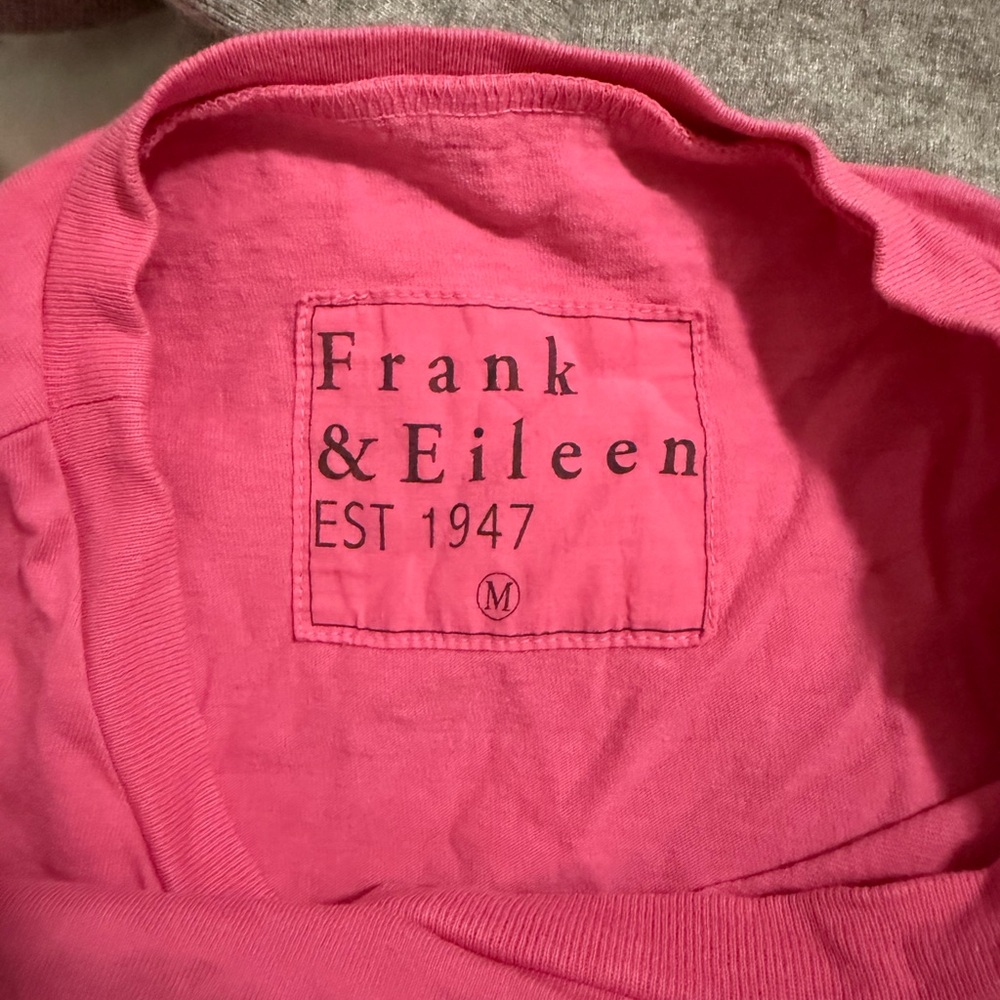 Frank & Eileen Harper Perfect Tee Maxi Dress PassionFruit/Pink SZ M 100% Cotton - Picture 4 of 6